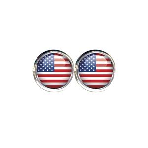 American Flag Earrings